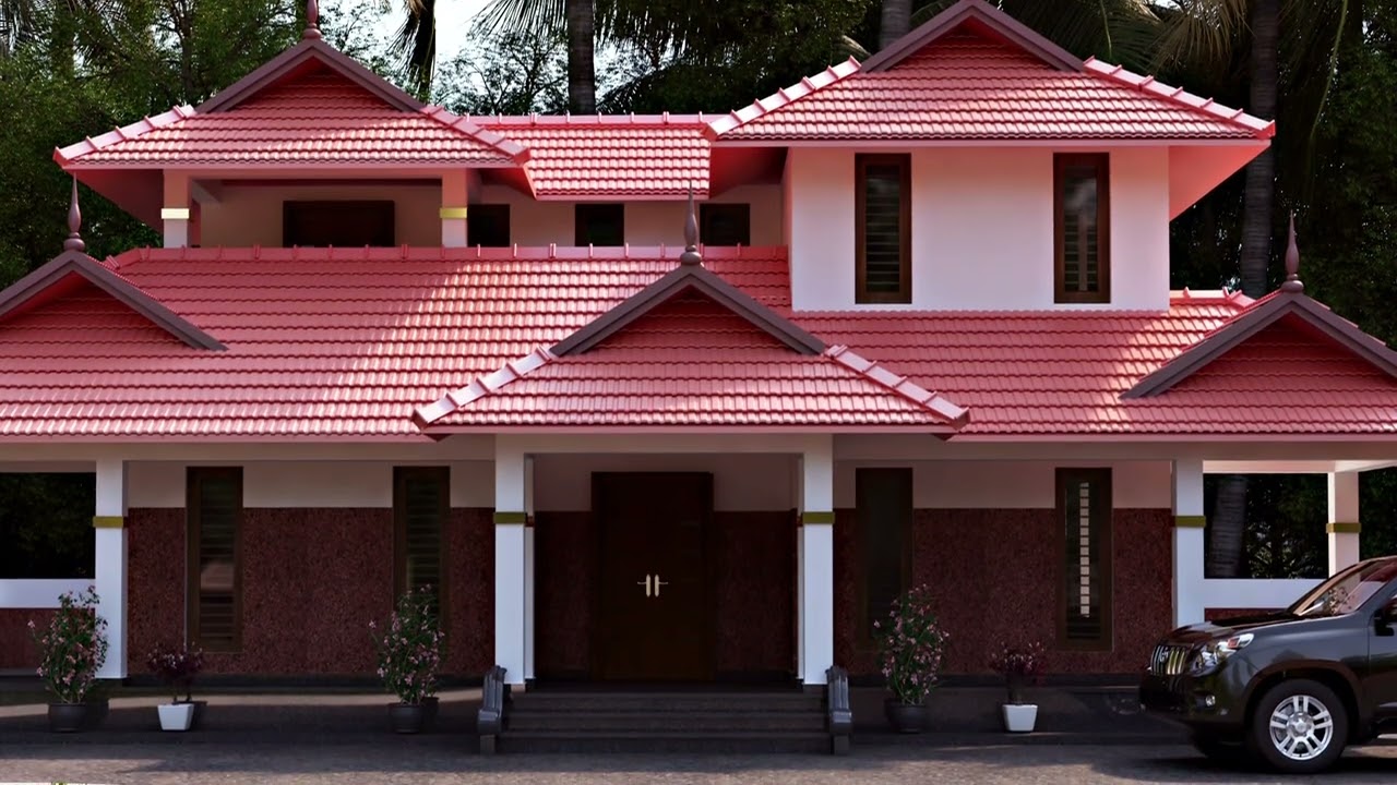 1350 sqft budget home design - Kerala Traditional
