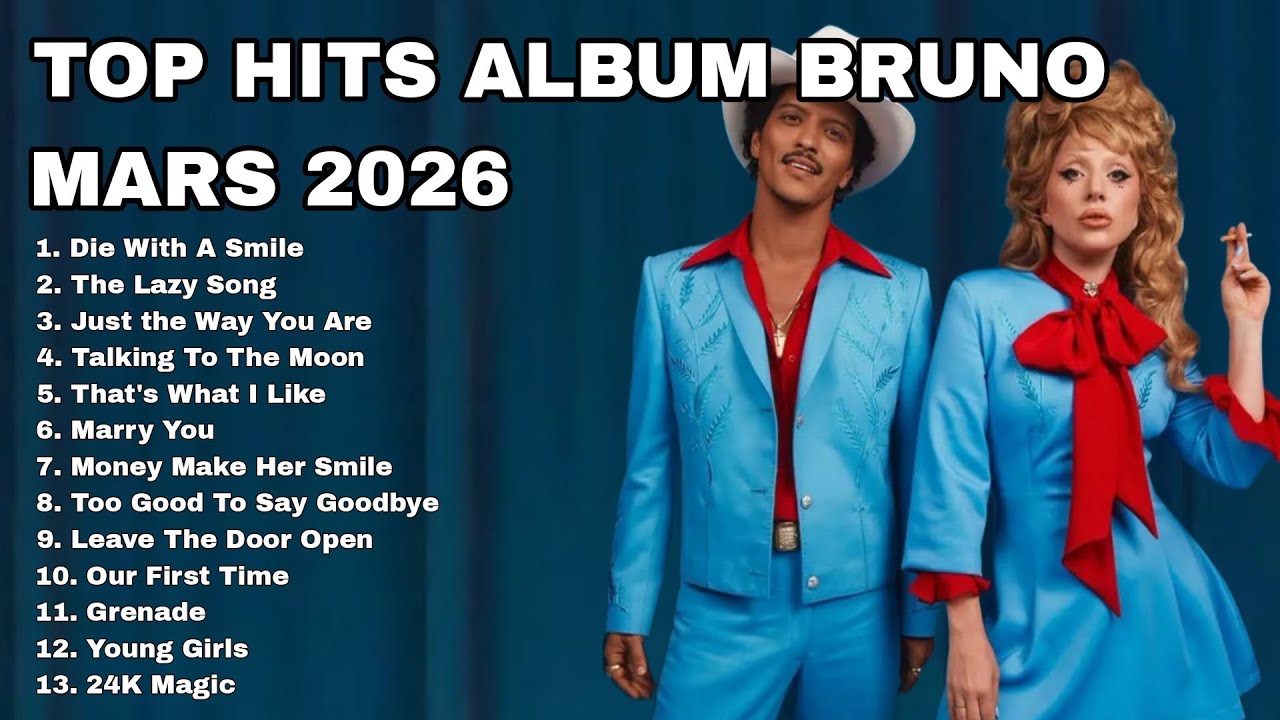 Bruno Mars Greatest Hits 2026 🔥 Ultimate Pop & R&B Playlist
