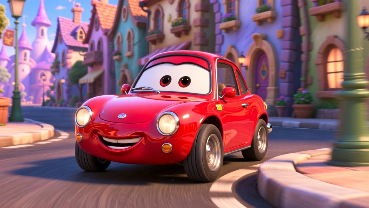 Beep Beep Little Car 🚗🎶 | Fun Kids Song | Learn Vehicles for Toddlers