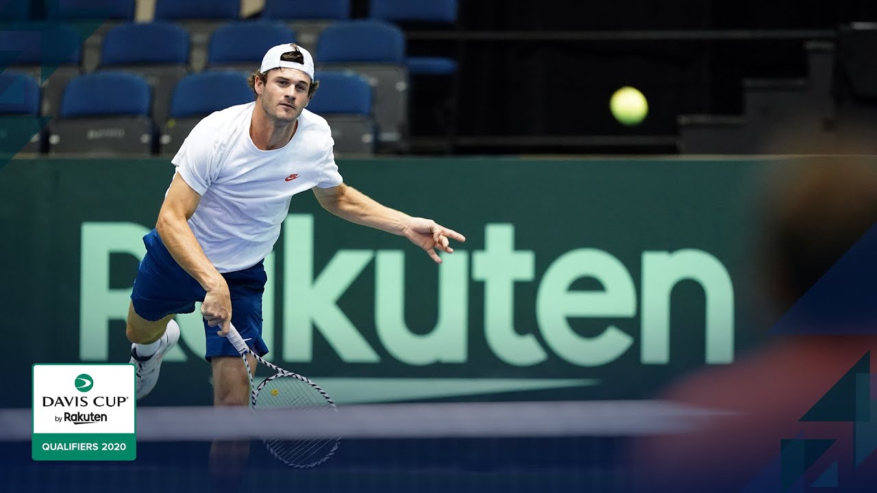 Tommy Paul vs Reilly Opelka Practice Session | Davis Cup 2020 Qualifier