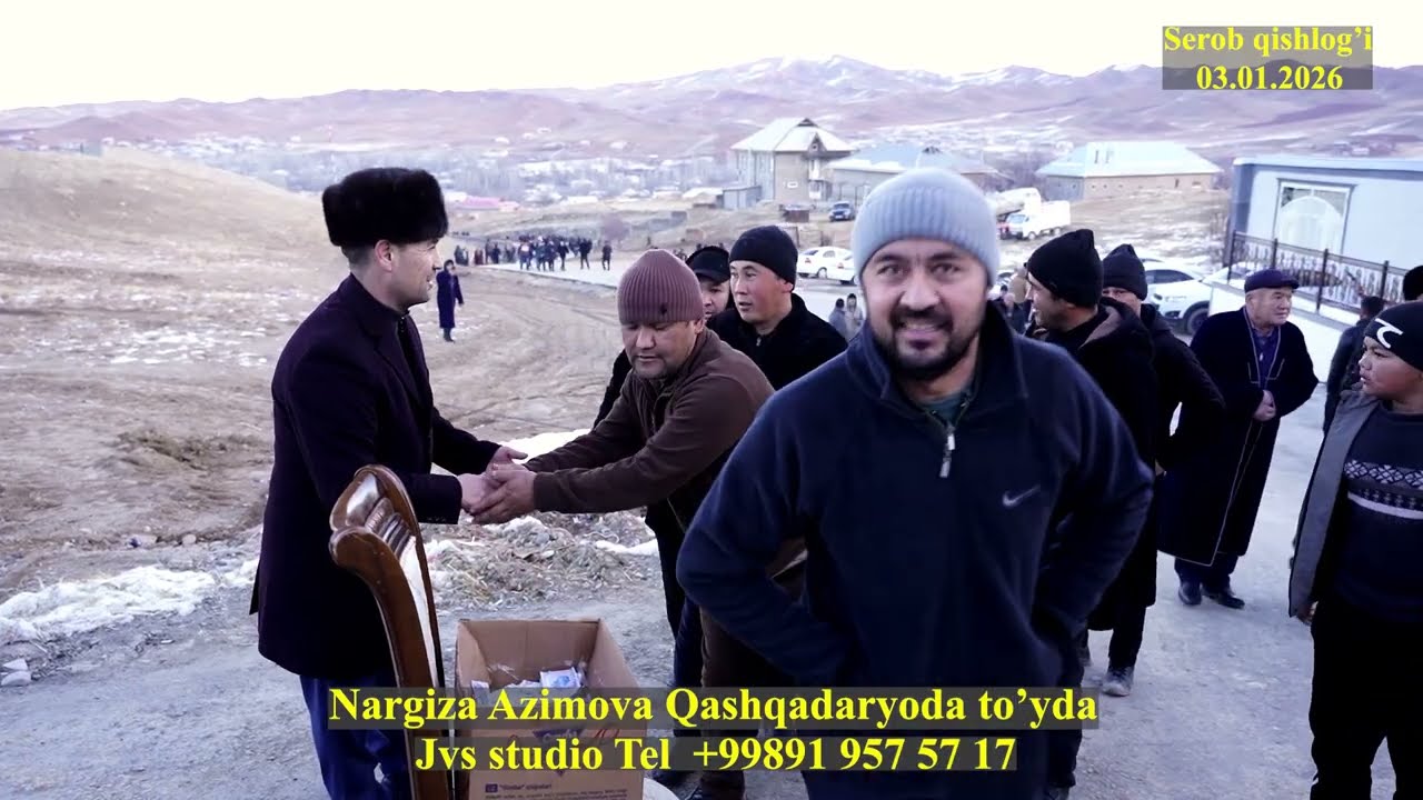 Nargiza Azimova Qashqadaryoda to'yda Serob qishlog'i