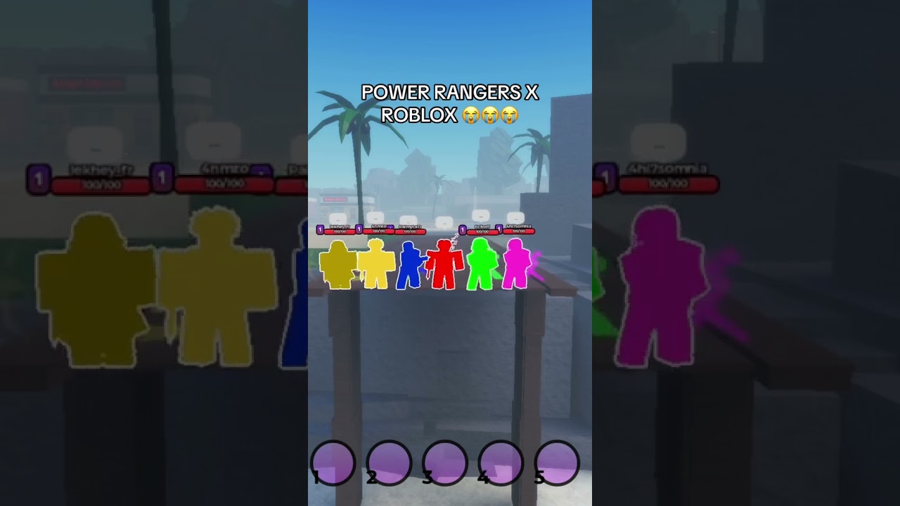 GO GO POWER RANGERS#roblox #huecomundo #stream #pourtoi #powerrangers