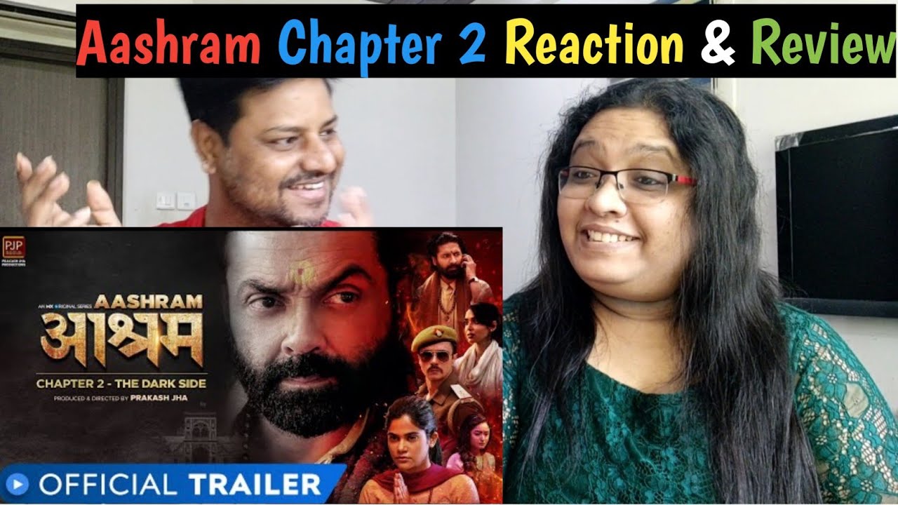 AASHRAM chapter 2 OFFICIAL trailer Reaction |Aashram 2 Trailer|Bobby Deol| AASHRAM S1 PART 2 TRAILER