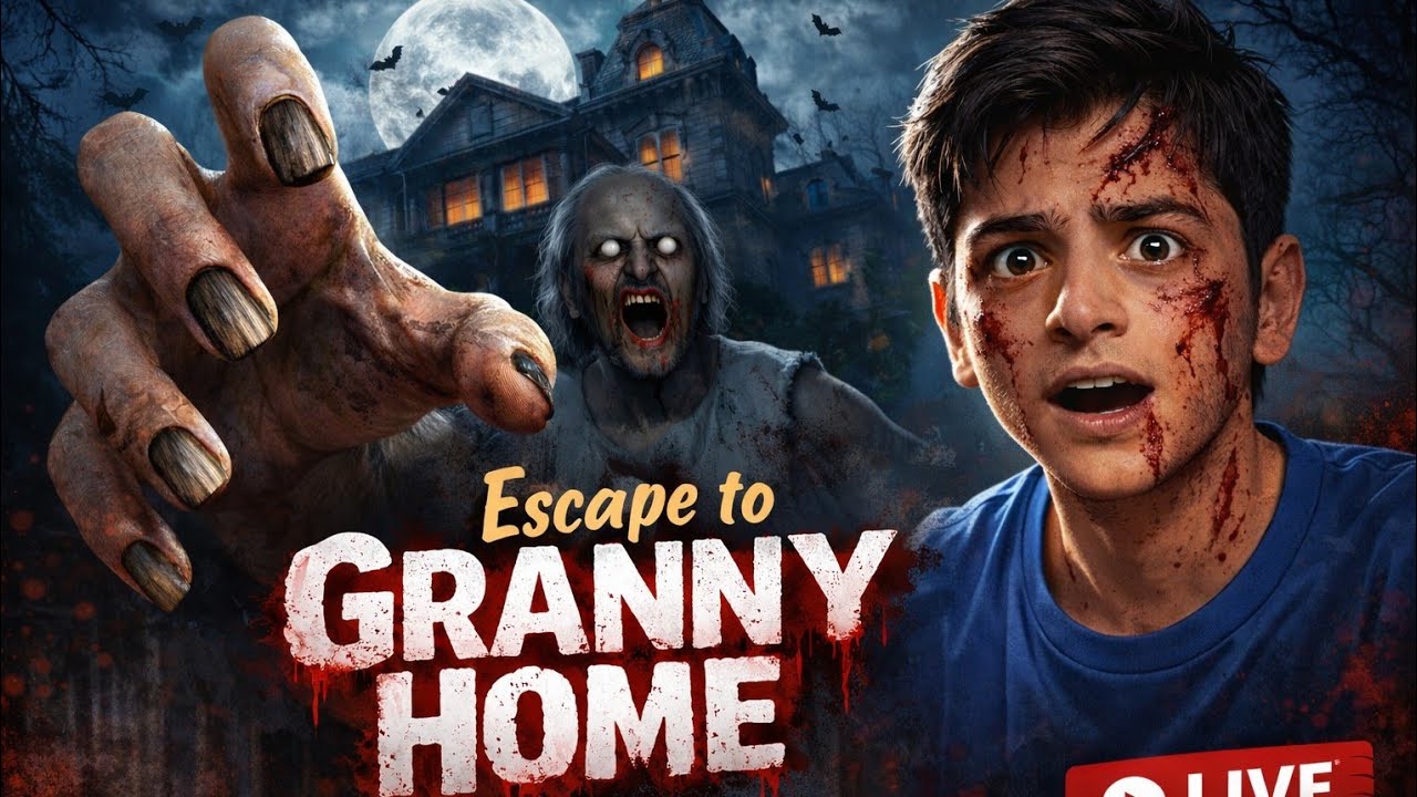 ESCAPE FROM GRANNY HOUSE 😱 | Can I Survive the Horror? 👻