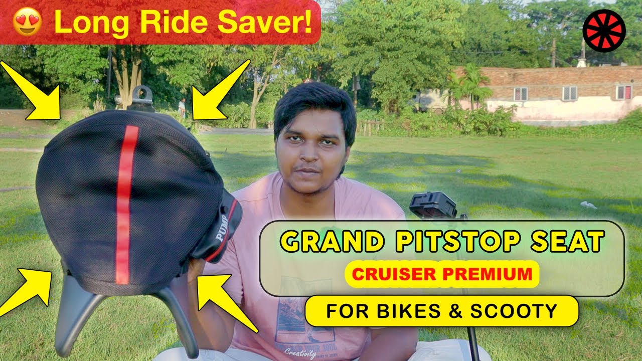 Best Air Comfy Seat for Long Rides | Grand Pitstop Air Cushion Review & Real Comfort Test