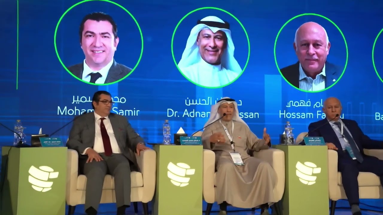 الجلسة الثامنة من جلسات المؤتمر الأول للاتحاد بعنوان (المراجعة الداخلية وممارسات الاستدامة)