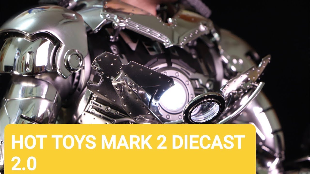 HOT TOYS MMS733D59 1/6 IRON MAN MARK II 2.0 鋼鐵俠馬克2 廣東話簡單開箱