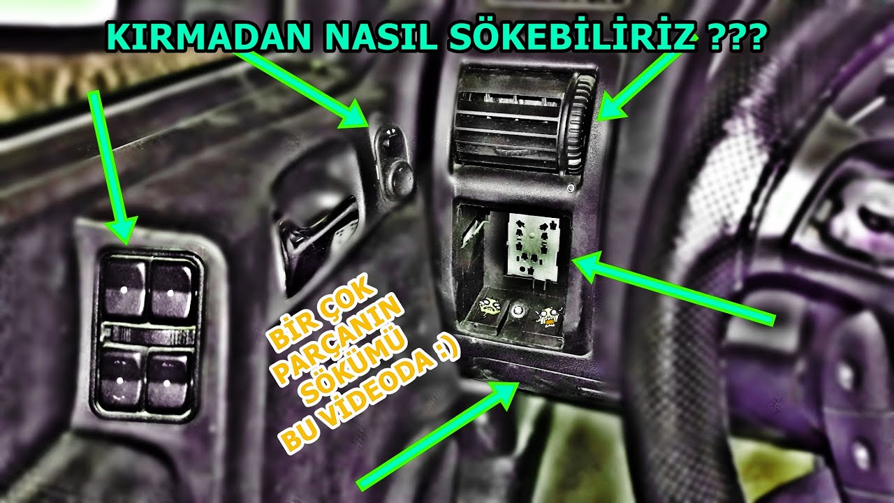 FAR AYDINLATMA, SİGORTA KUTUSU, TAVAN AYDINLATMASI, ARKA FREN LEDİ NASIL SÖKÜLÜR TAKILIR ? ASTRA G