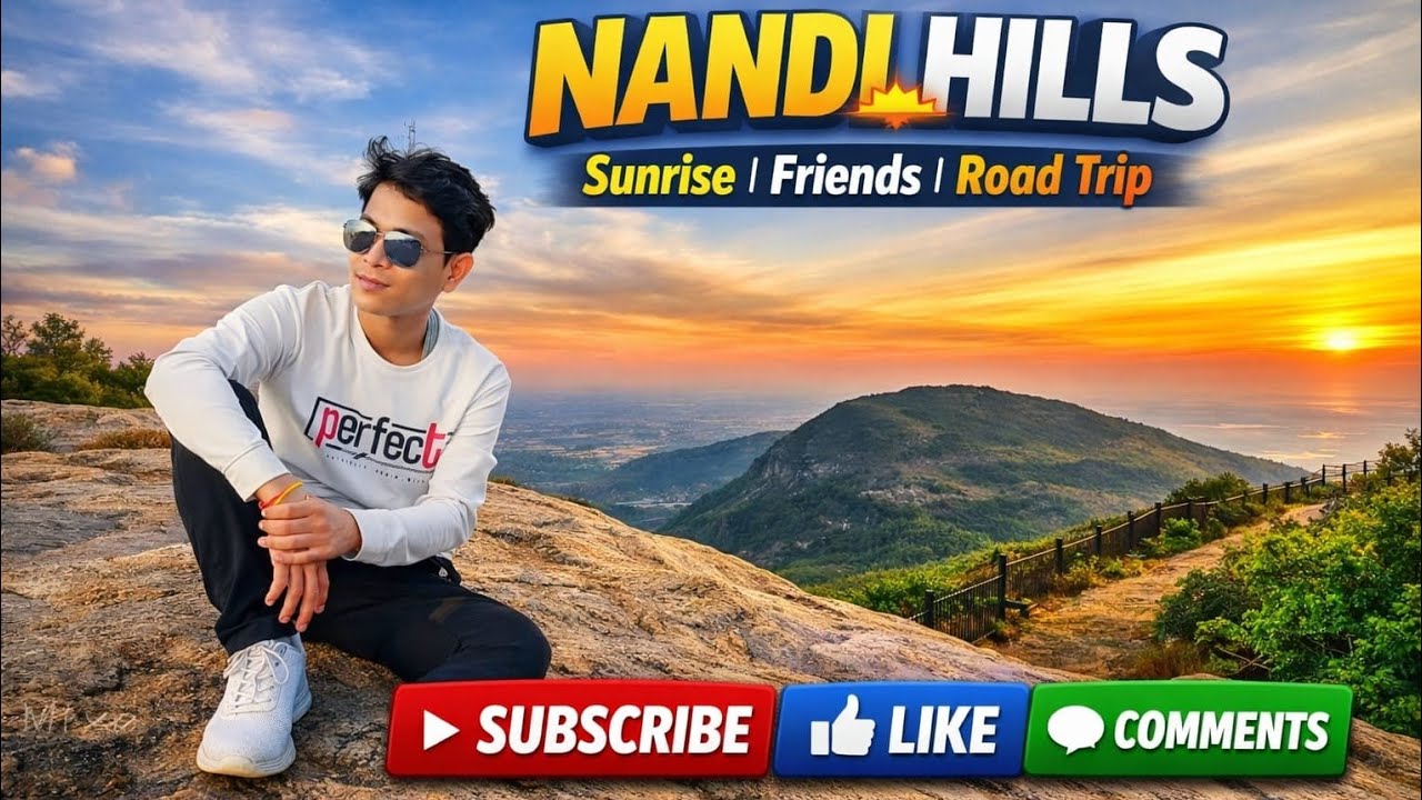 Vlog”“Nandi Hills Sunset View 😱 | A Perfect Ending to the Day