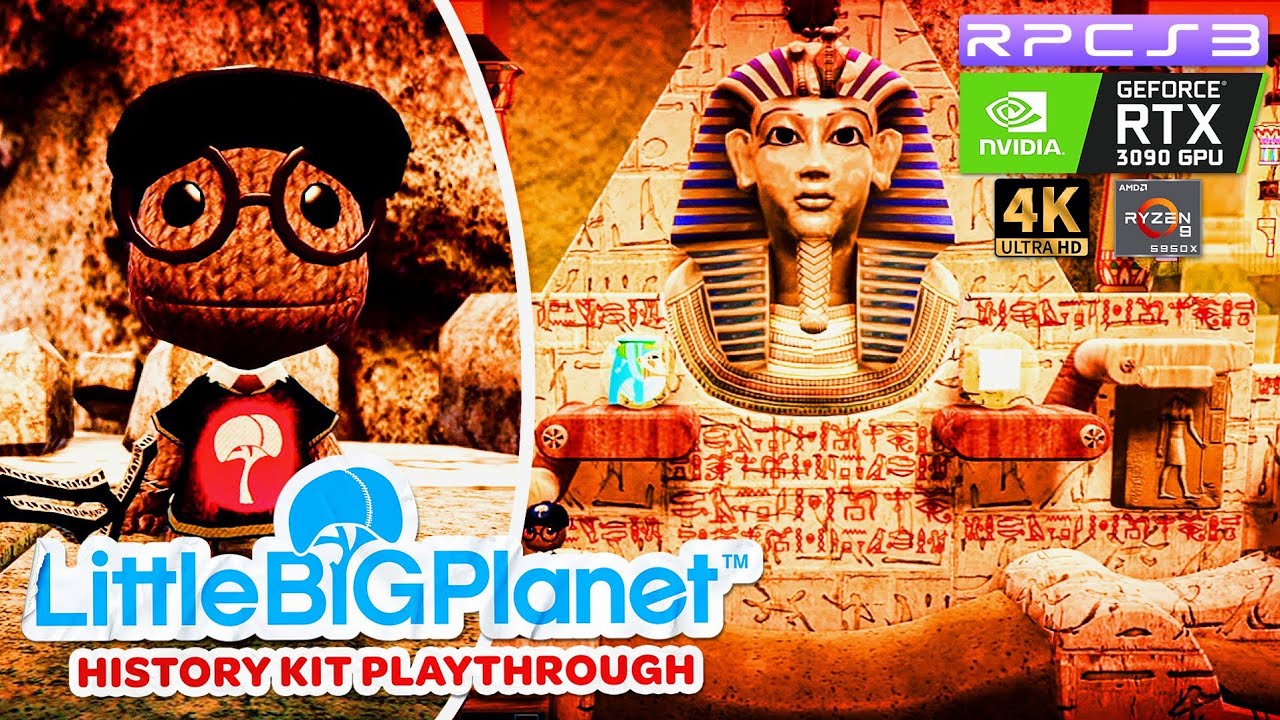 LittleBigPlanet History Kit Full Playthrough | RPCS3