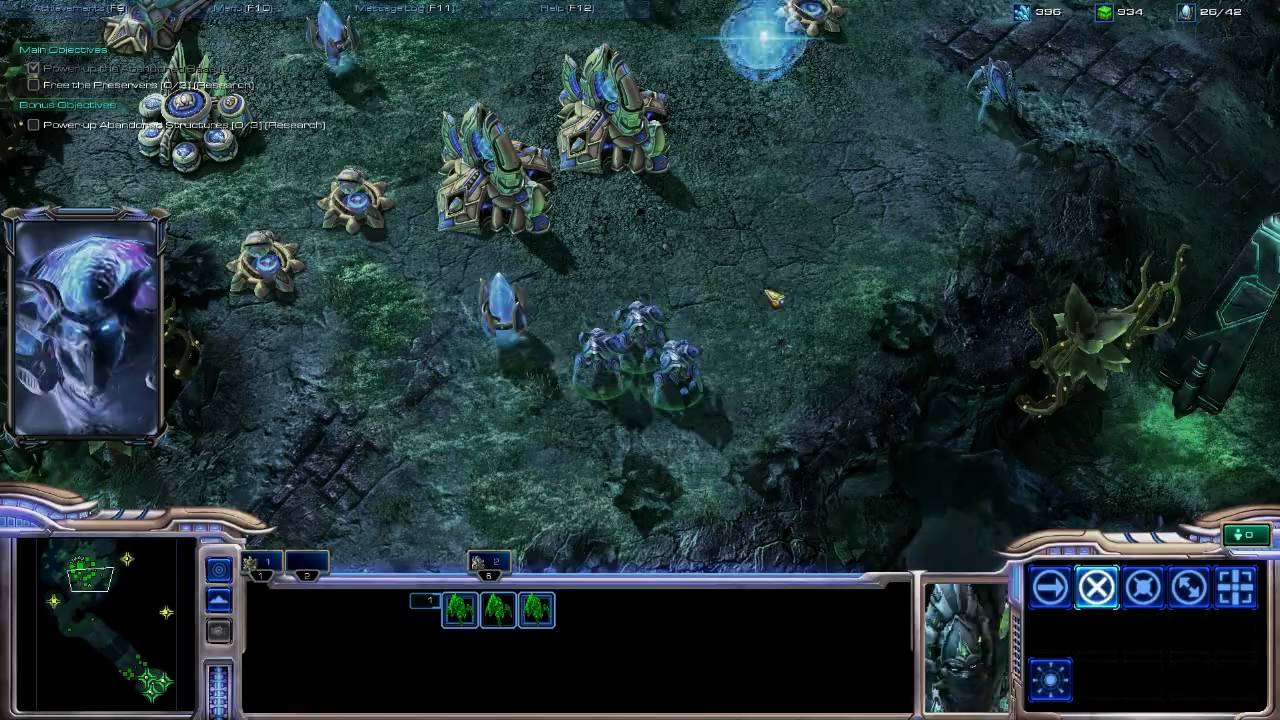 Protoss-Zerg Hybrid - Starcraft 2 Gameplay