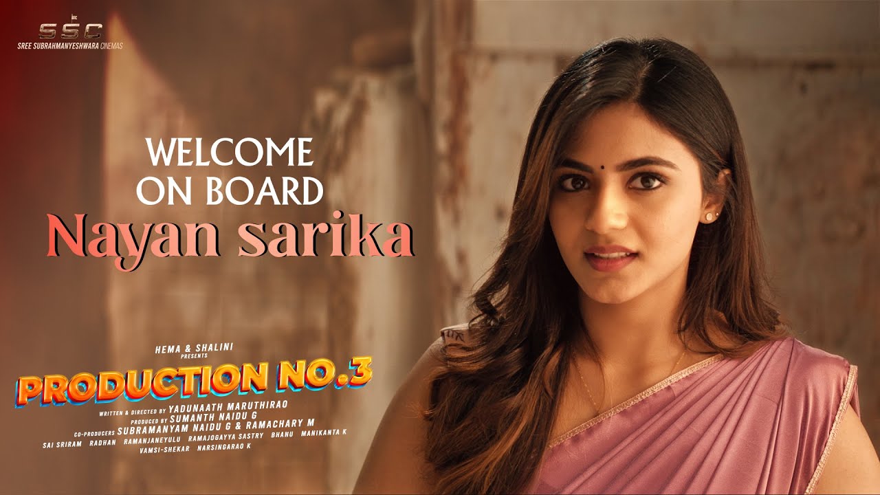 Welcome On Board Nayan Sarika | Production No 3 | Sree Vishnu | Yudunaath Maruthirao