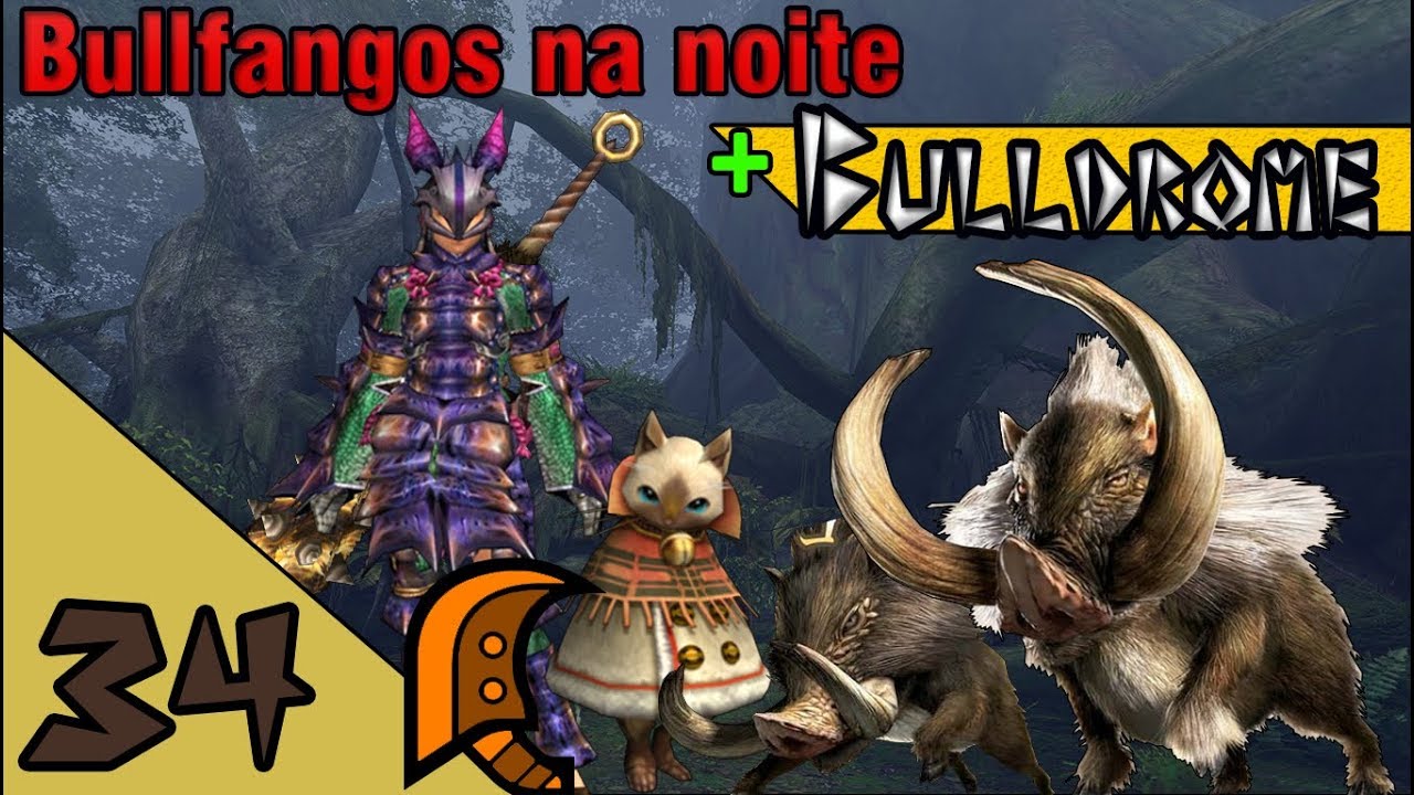 Monster Hunter Freedom Unite | EP 34 | Nekoht's Quests | BULLFANGOS ME MORDAM  !!