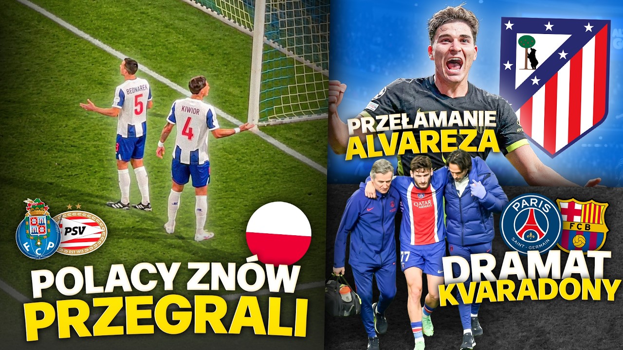 KIWIOR i BEDNAREK pokł&oacute;cili się z KIBICAMI&hellip; osłabione PSG pokonało BARCELONĘ! Alvarez z GOLEM!
