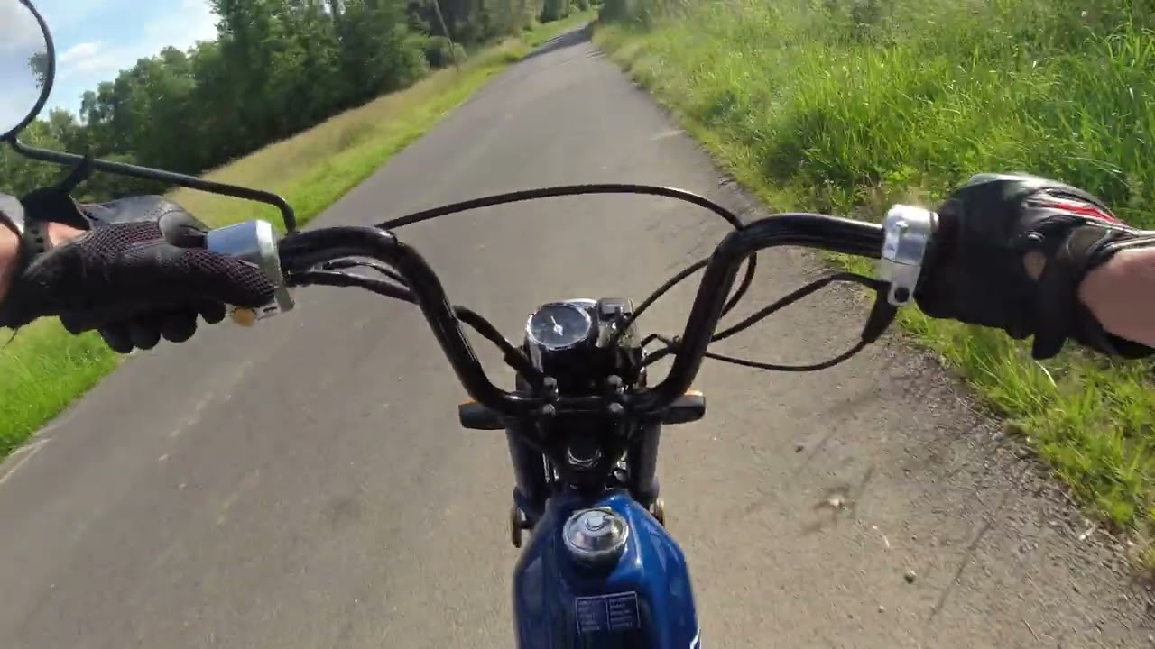 ON BOARD Honda PX50 seconde génération