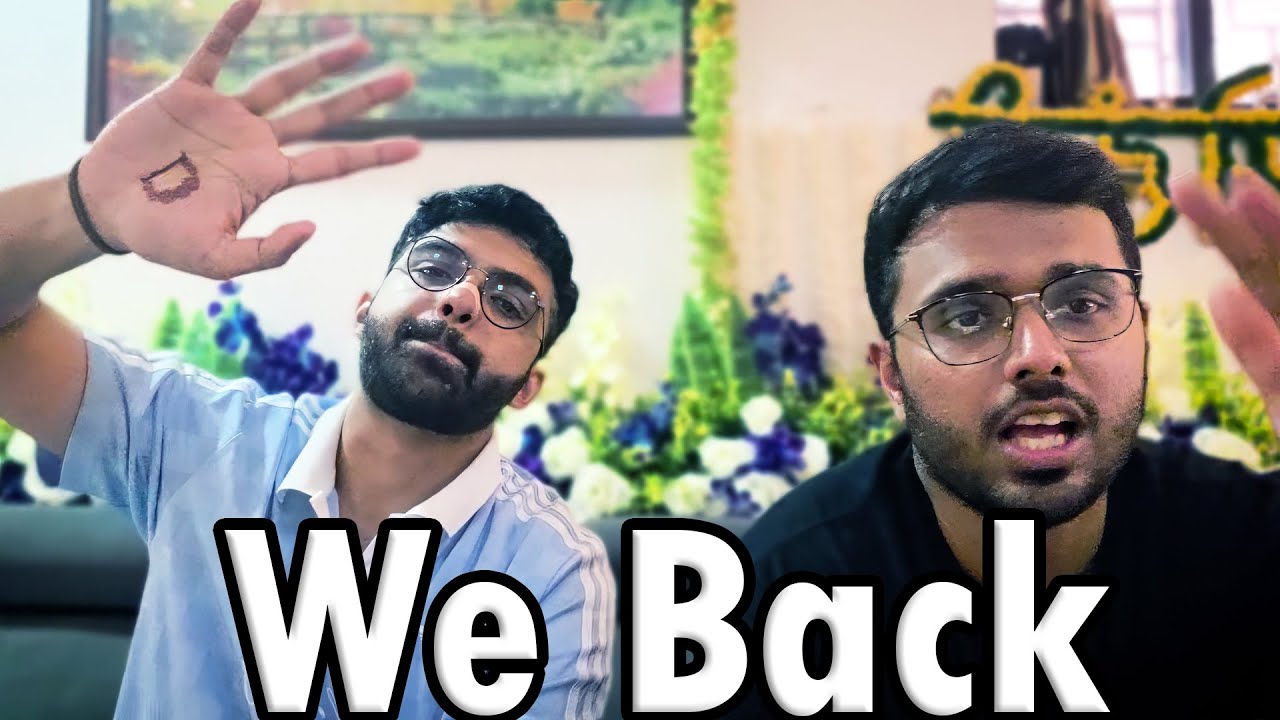 WE ARE BACK #weareback
