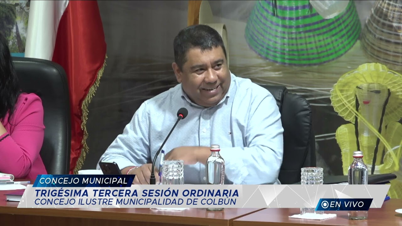 TRIGÉSIMA TERCERA SESIÓN CONCEJO MUNICIPAL