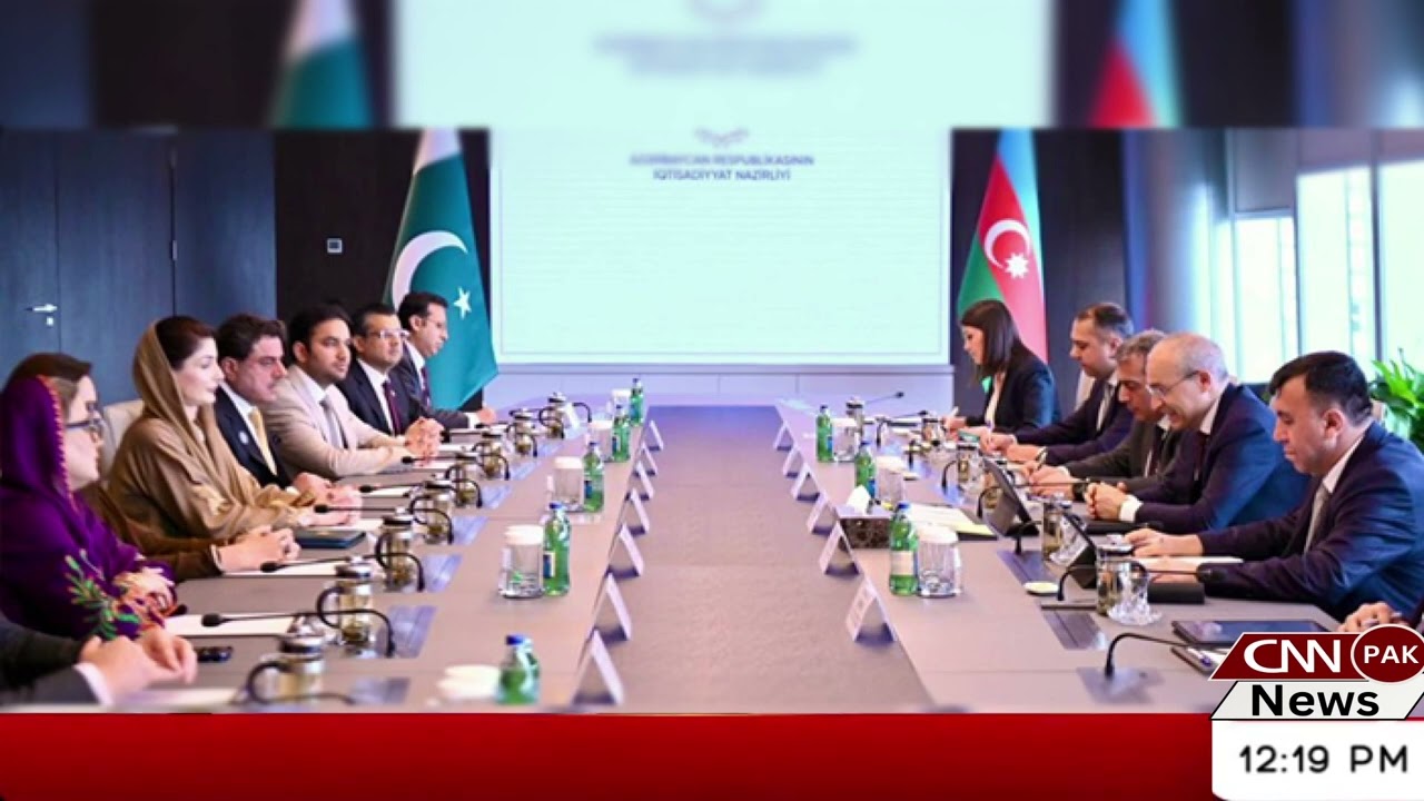 Pakistan and Azerbaijan facilitate economic cooperation | CNN PAK News & Stories #cnnpaknews