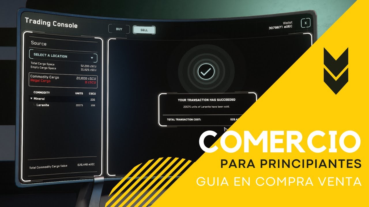Comercio Para Principiantes en Star Citizen.
