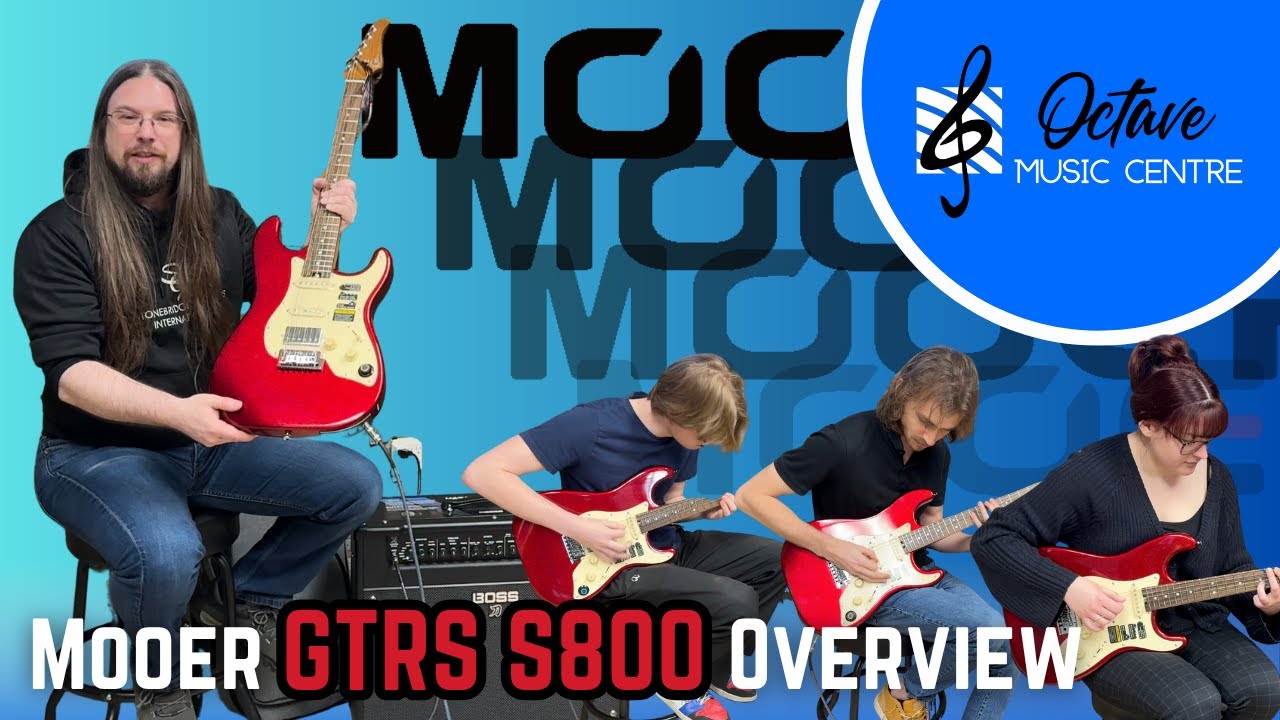 A Bluetooth Guitar! - Mooer S800 Guitar Review