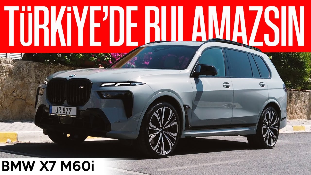 TÜRKİYE'DE YOK! BULAMAZSIN! BMW X7 M60i