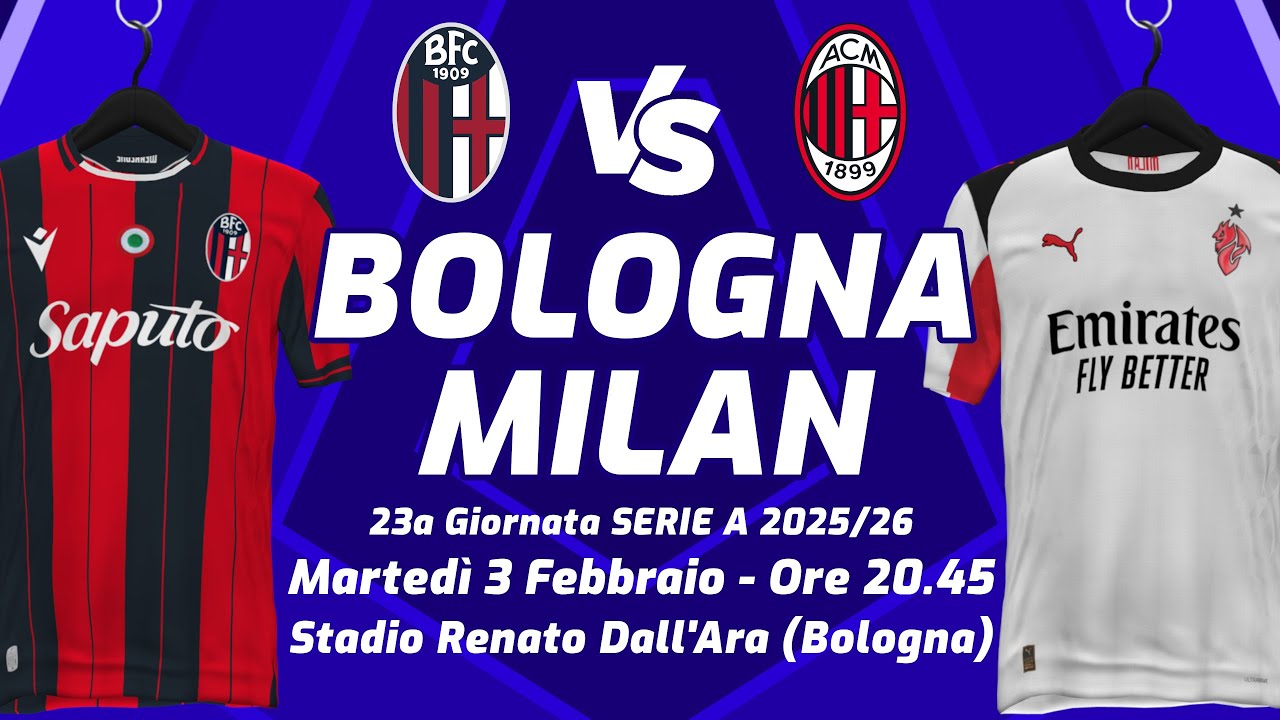 BOLOGNA vs MILAN ▪︎ SERIE A 2025/26 ▪︎ LIVE REACTION,COMMENTO TELECRONACA CON STATISTICHE IN DIRETTA
