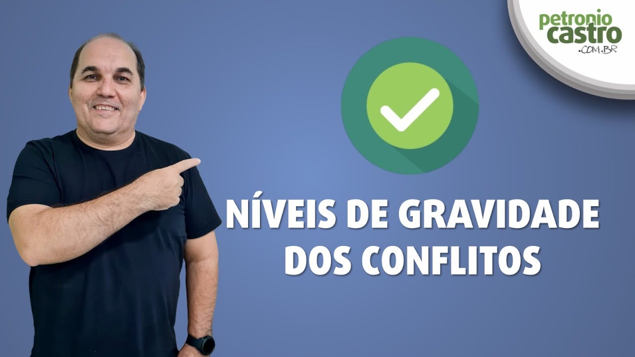 Níveis de Gravidade dos Conflitos - Gestão de Pessoas - Petronio Castro