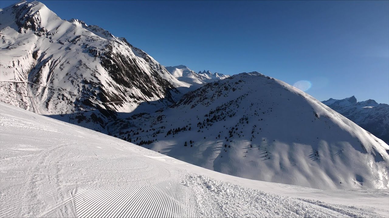 Col De Cluy - Steep Black Run Alpe D'Huez - How to Ski It
