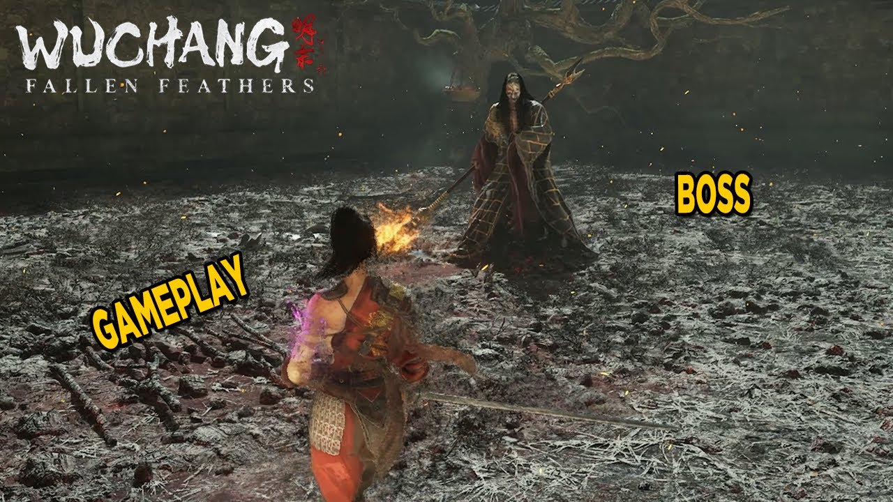 Maestro Asaltante Dhutanga Devorador de hombres - Primer Jefe Wuchang Fallen Feathers Gameplay