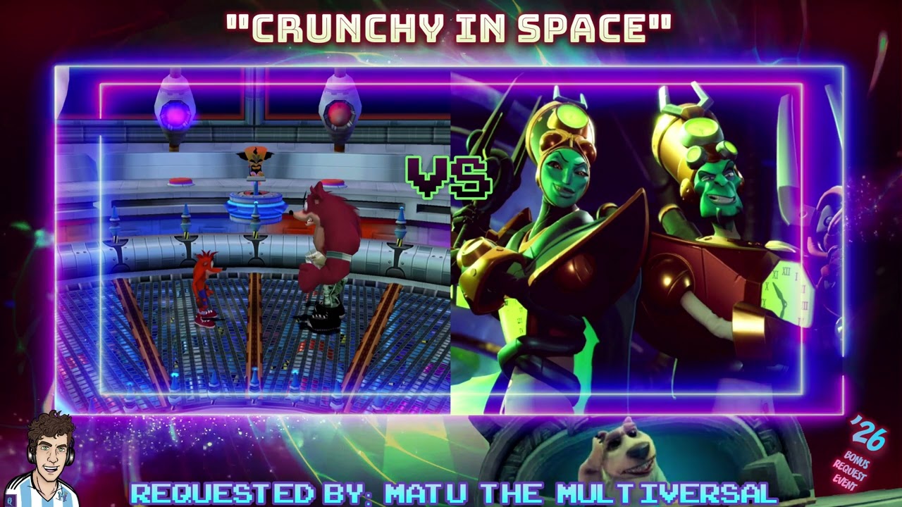 Crunchy in Space 🎶 Crash TWOC / Crash 4 IAT MASHUP