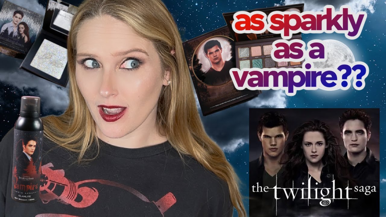LET'S TRY THE GLAMLITE X TWILIGHT BREAKING DAWN COLLECTION!