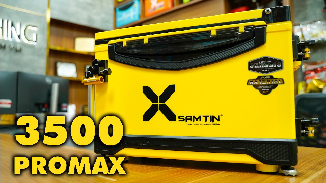Thùng Câu Đài Xsamtin 3500 Pro Max Thêm Màu Mới, Pat Gài Mới Cực Đẹp