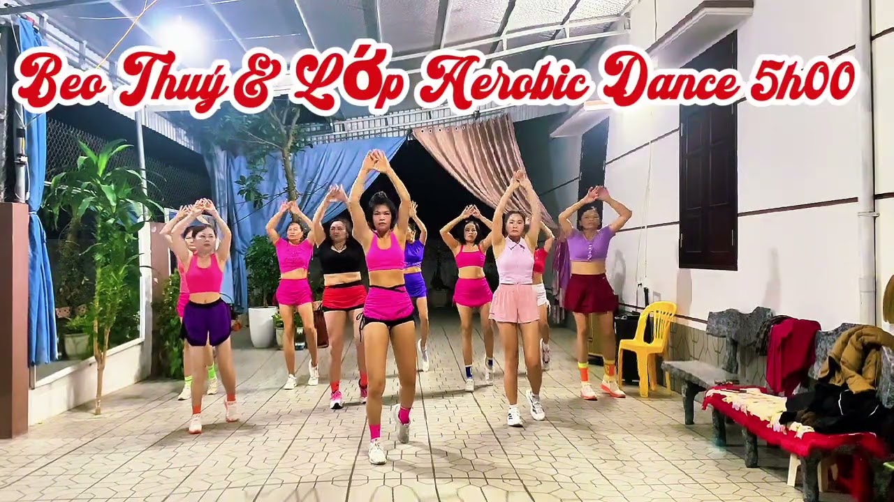 40 phút aerobic Tổng Hợp Đốt Cháy Calo Toàn Thân Giảm Cân Sau Tết 2026 #taptainha #beothuy #tet2026