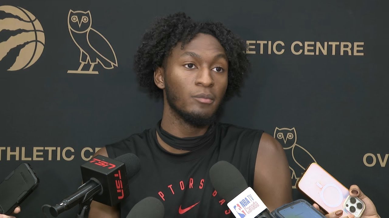 Toronto Raptors Practice Media Availability | October 22, 2024