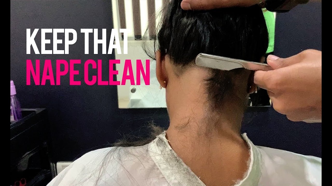 Keep that nape clean | Nape shave