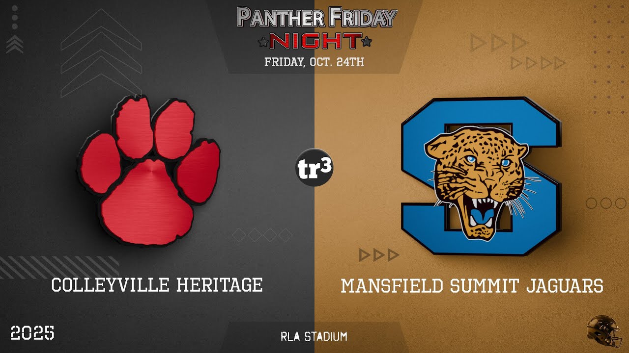 Colleyville Panthers at Mansfield Summit - Fri Oct 24 - Pre 430pm /Kick 5pm