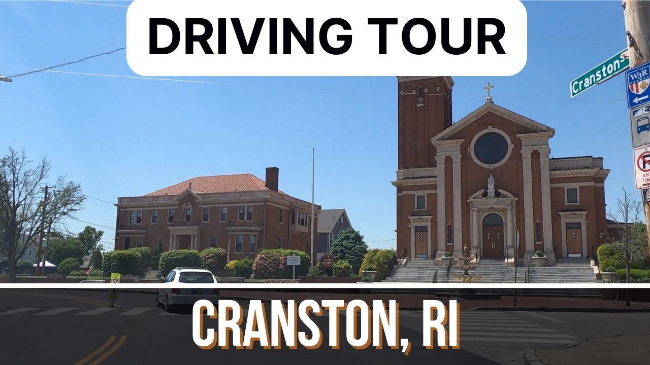 Driving Through Cranston, RI - Rhode Island City Tour