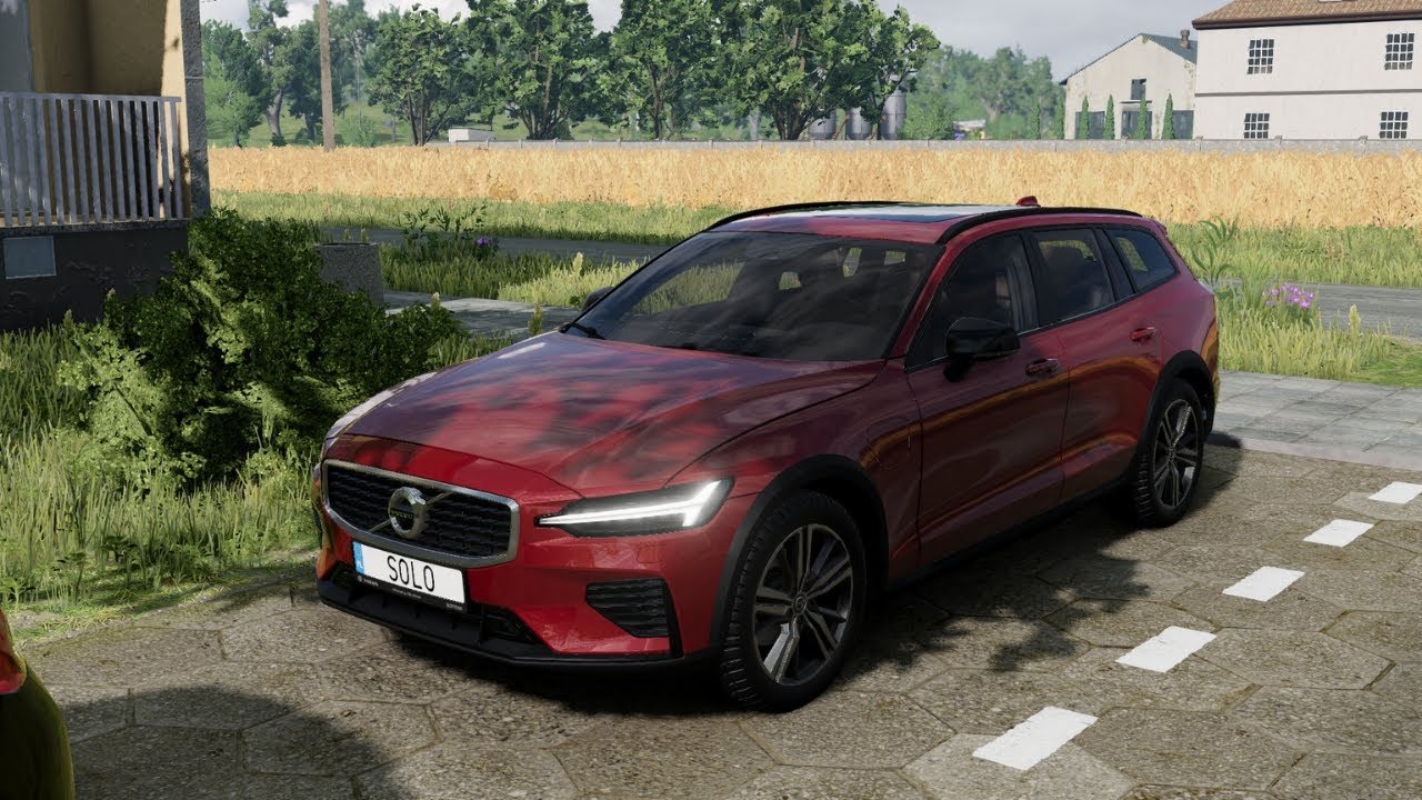 POV Driving With The Volvo V60 Cross Country - BeamNG.Drive