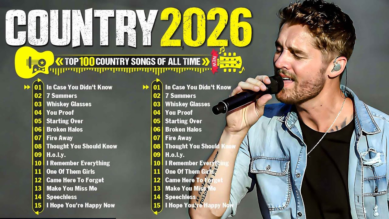 New Country Music 2026 🌕 Luke Combs, Morgan Wallen, Kane Brown, Chris Stapleton, Brett Young