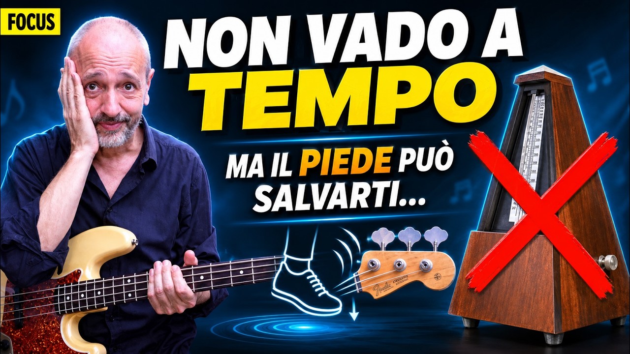 Non Riesco ad Andare a Tempo! Come Affrontare il Timing nel Basso (e non solo)