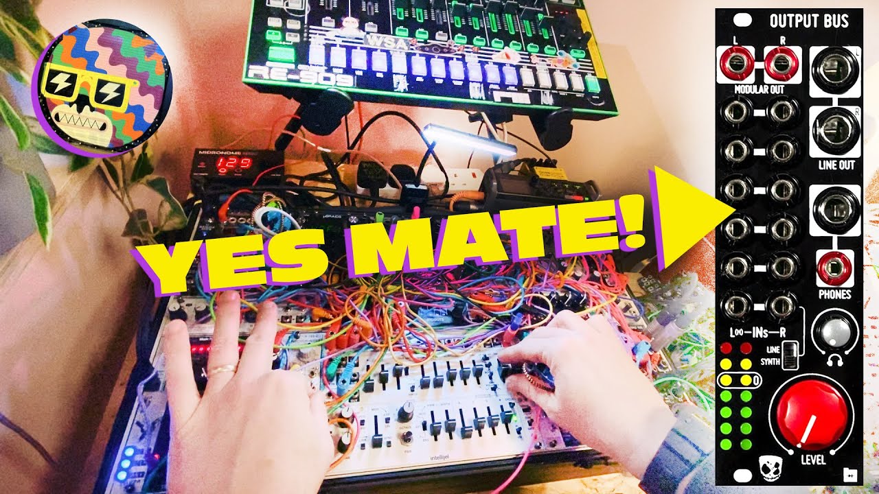 A 5 MIN MODULAR RAVE using the Divkid Output Bus.