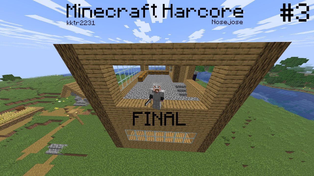 FINAL (Porque se murio de nuevo) - Minecraft Harcore #3