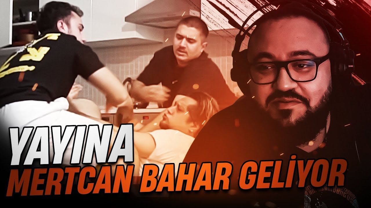 JAHREİN MERTCAN BAHAR EKİP CİNNET GEÇİRDİ VİDEOSUNU İZLİYOR