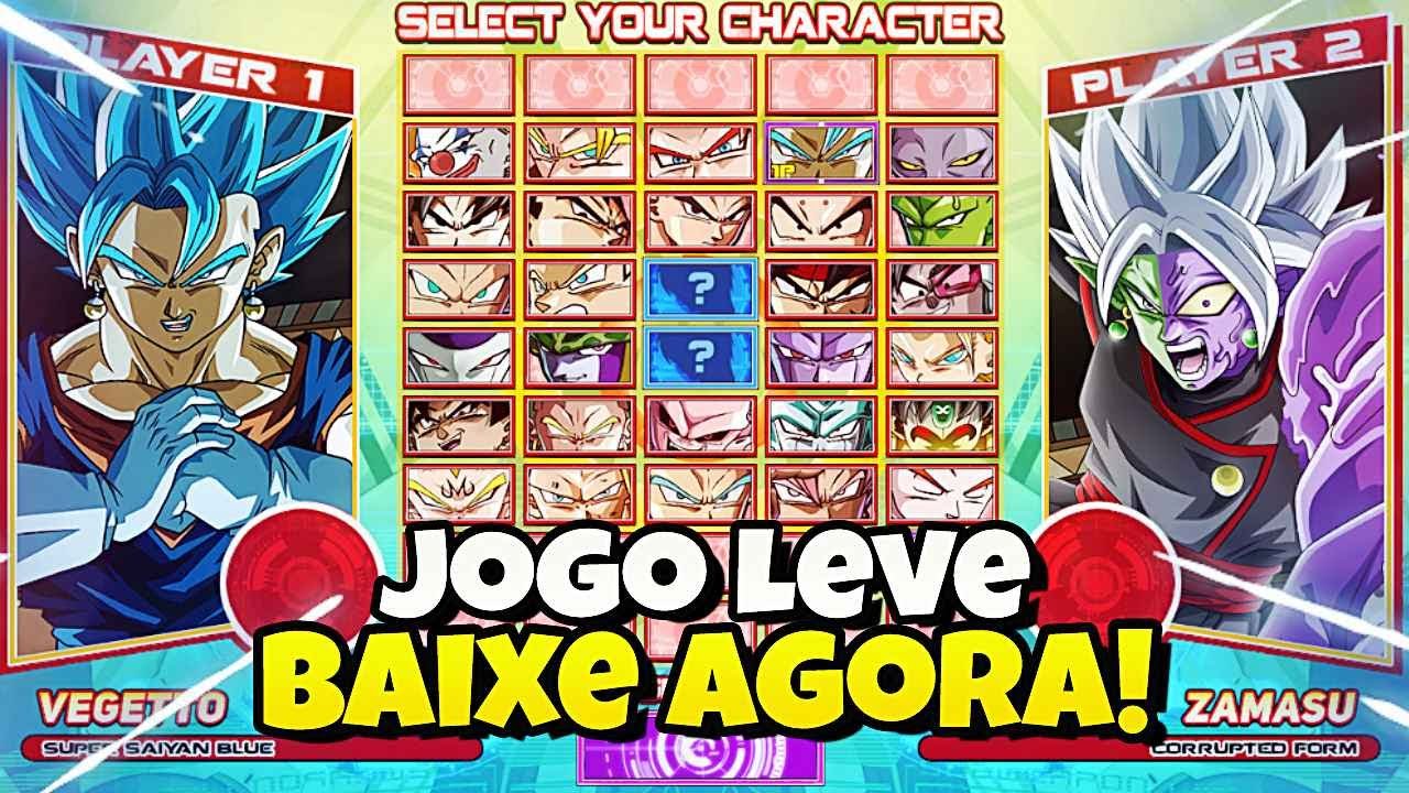 UM DOS MELHORES MUGEN DBZ LEVE QUE EU JÁ VI!