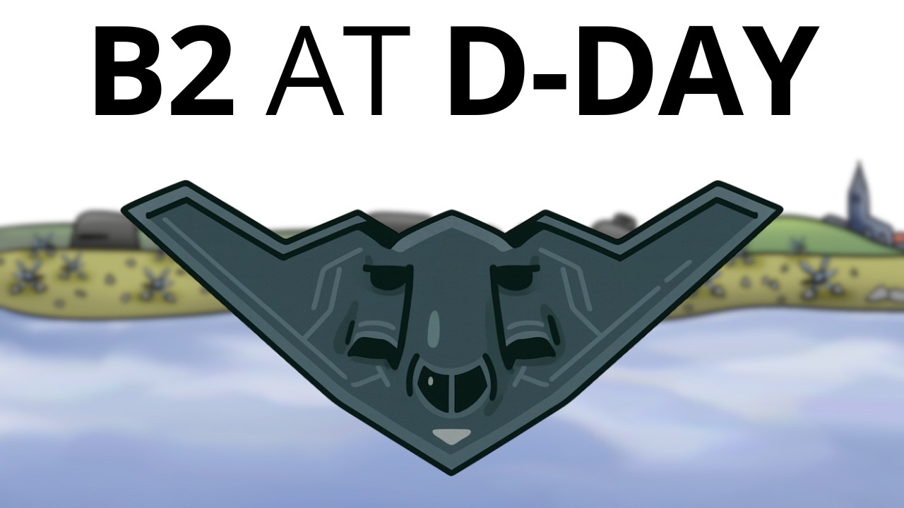 What If a Modern Bomber Fought at D-Day?