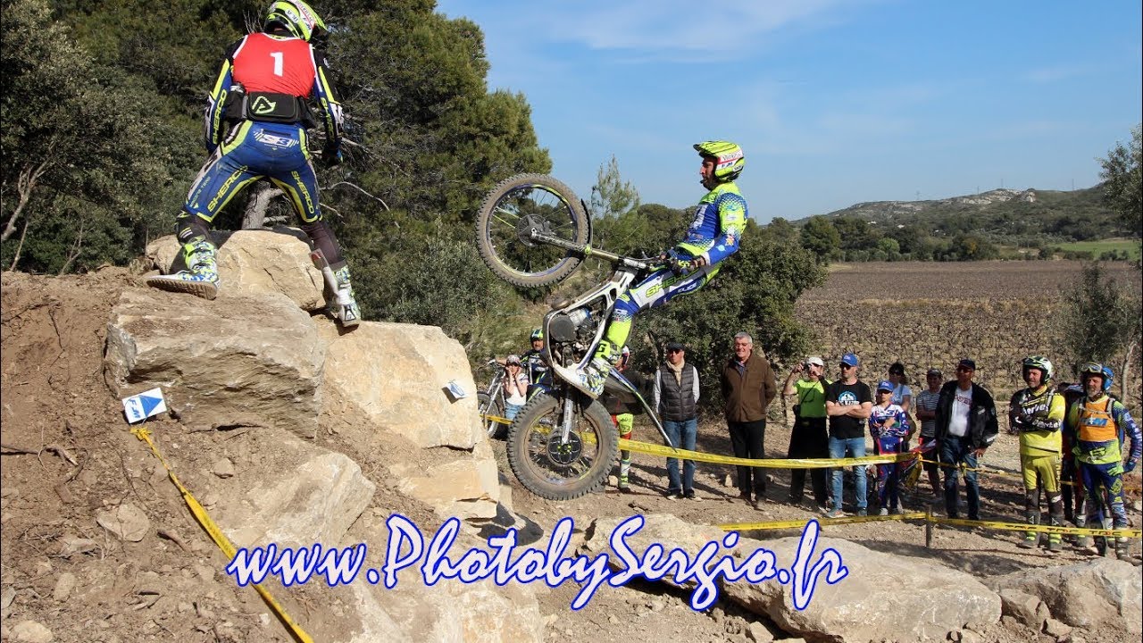 Championnat de France de trial à Lançon de Provence - 2019
