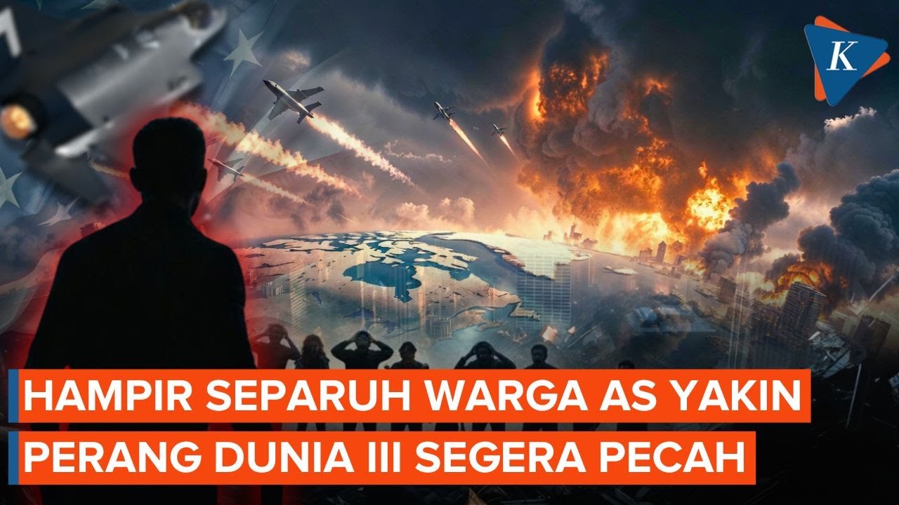 Warga AS Yakin Perang Dunia III Pecah dalam 5 Tahun