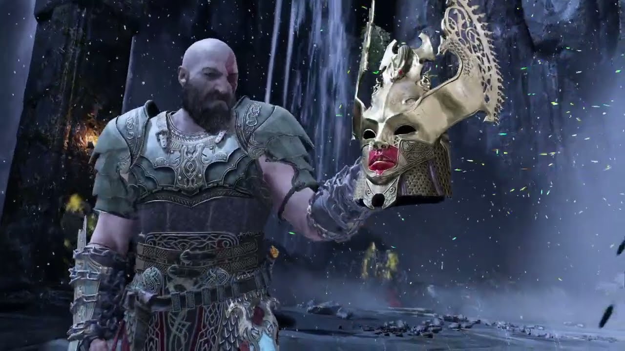 God of War (2018) Reina Valkiria Sigrun Pelea Final.