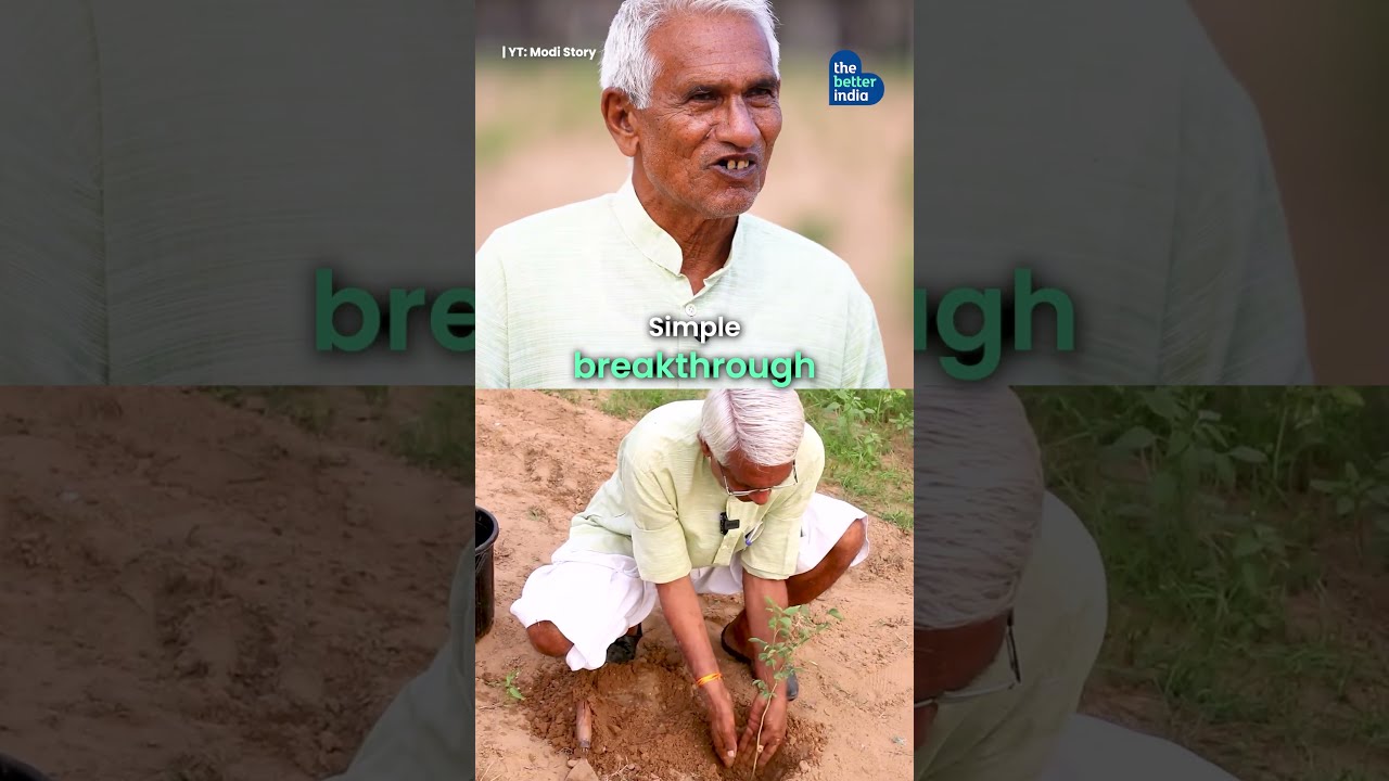 He Grew a 60,000-Tree Forest in Rajasthan Using Just 1 Litre of Water |Afforestation| Sundaram Varma