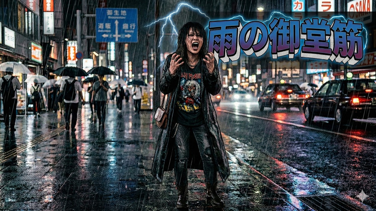 雨の御堂筋 / 欧陽菲菲 – Heavy Metal Cover｜昭和歌謡ヘヴィメタル工房